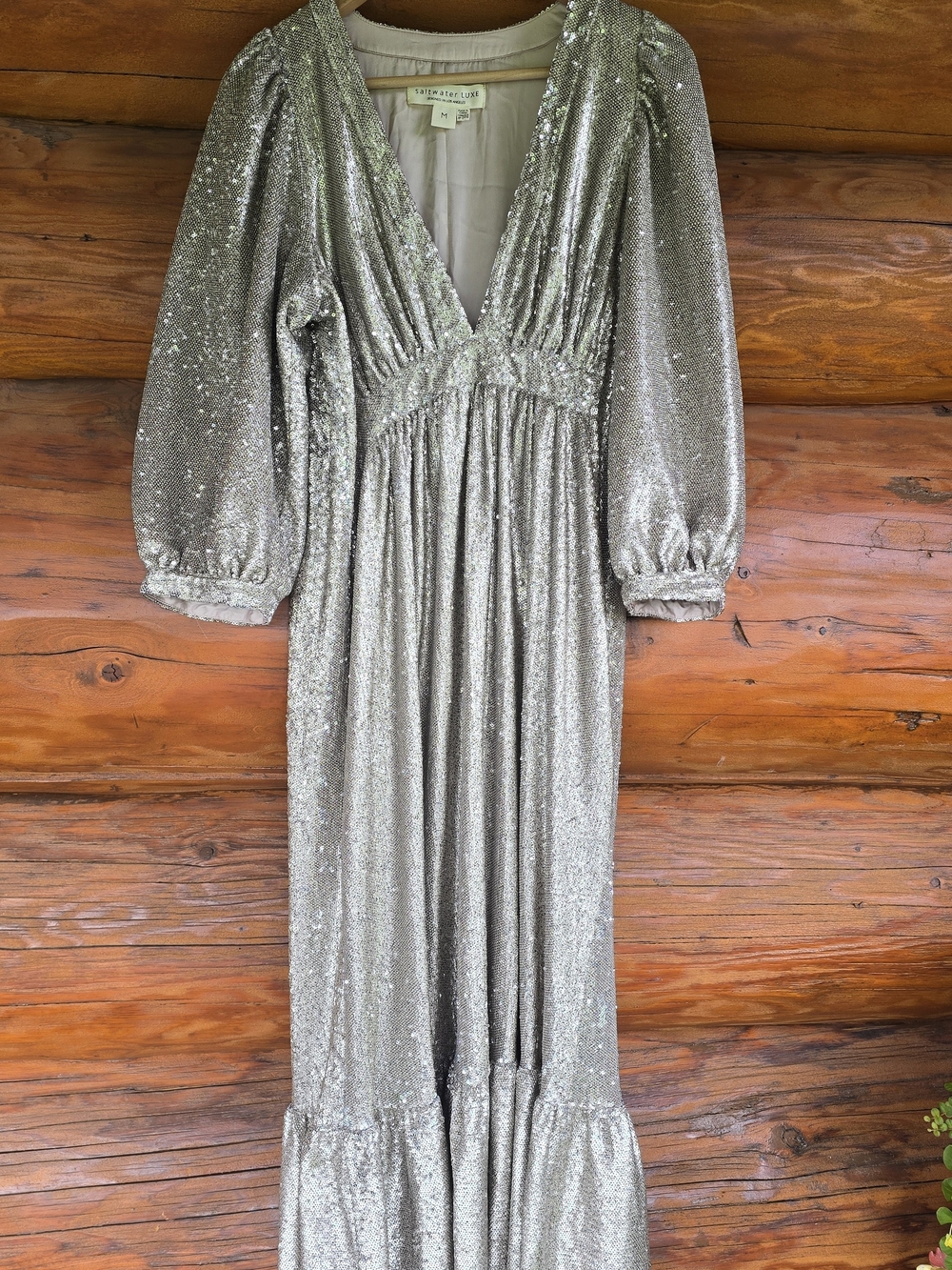 Saltwater lux Sequin Maxi Dress